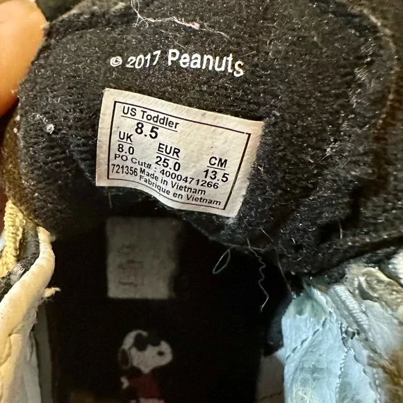 Vans x Peanuts Sk8-Hi Zip Kid Sneakers - Picture 4 of 4